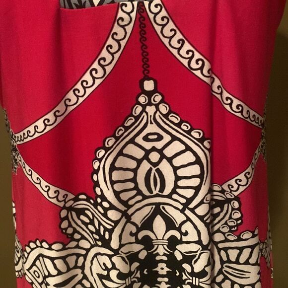 Sandra Darren Pink Sleeveless Dress Size 8 - Picture 4 of 10